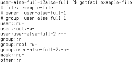 Установка setfacl